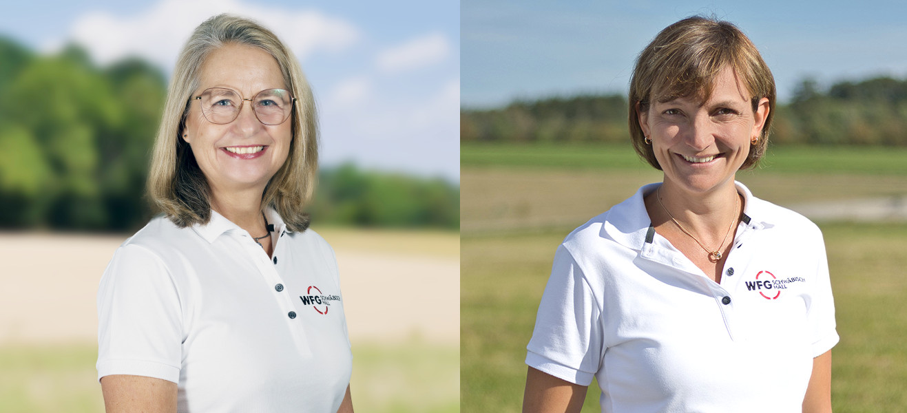 Fotos Klara Denzin (Erstberaterin) und 
Andrea Küspert (Beraterin)